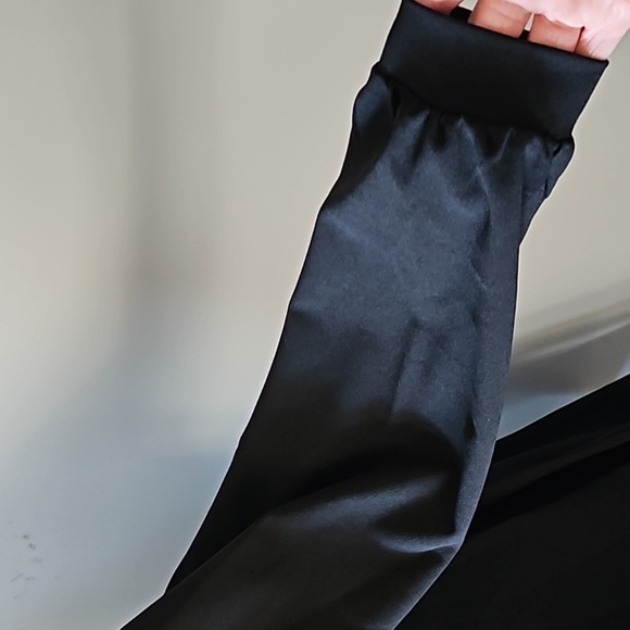 Maurices Black Mock Neck Long Sleeve Zip Back Dress NWT - Picture 7 of 14